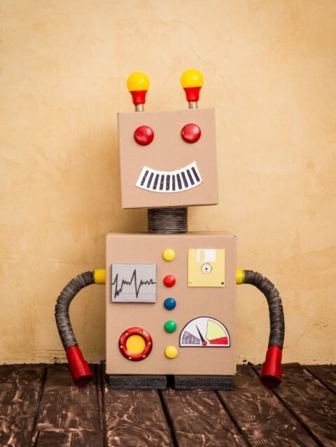 Vintage Rechargeable Talking Robot